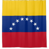 ベネズエラ国旗 シャワーカーテン (正面)