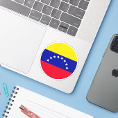 ベネズエラ国旗 シール (ノートパソコンとiPhone)