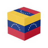 ベネズエラ国旗 フォトキューブ (裏面アングル)