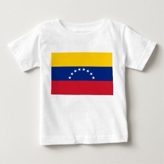 ベネズエラ国旗 ベビーTシャツ (正面)