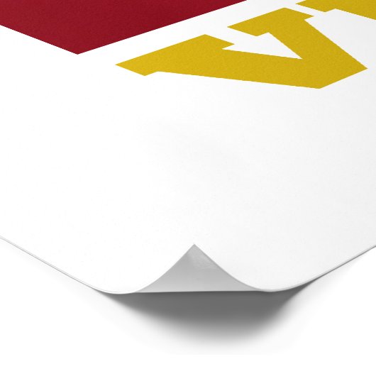 ベネズエラ国旗 ポスター (角)