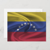 ベネズエラ国旗 ポストカード (正面/裏面)