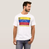 ベネズエラ国旗 Tシャツ (正面フル)