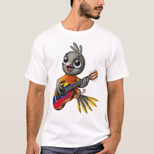 ベネズエラ国鳥 Tシャツ (正面)
