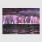 ベネズエラ稲妻磁気カード (正面)