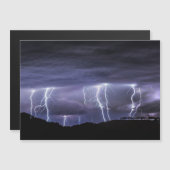 ベネズエラ稲妻磁気カード (正面/裏面)