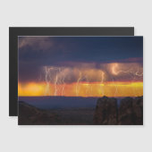 ベネズエラ稲妻磁気カード (正面/裏面)