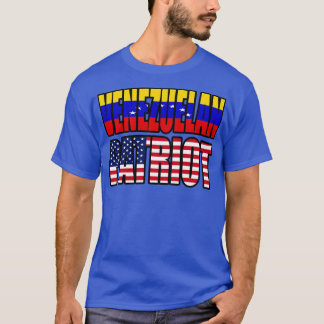 ベネズエラ系アメリカ人パトリオプライド伝統国旗Gi Tシャツ