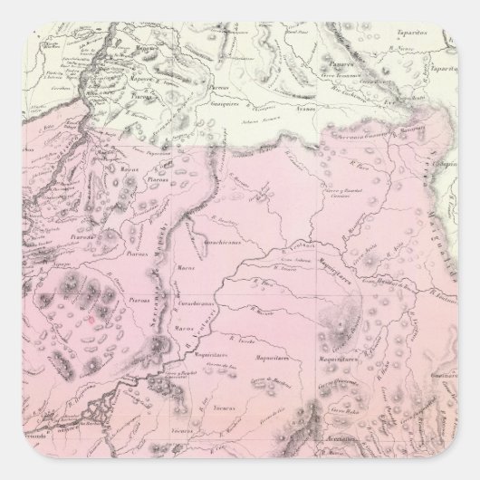 ベネズエラ，アマゾナス スクエアシール (正面)