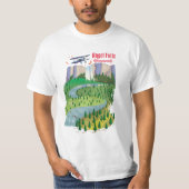 ベネズエラ エンジェル滝 Tシャツ (正面)