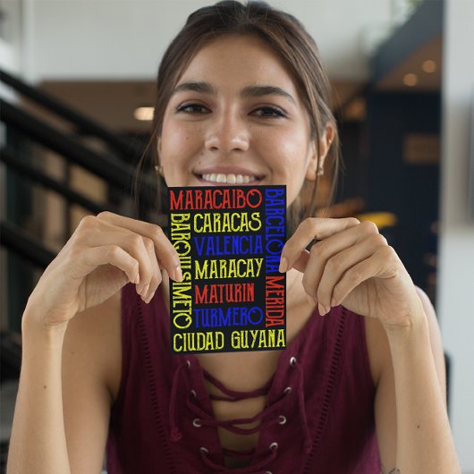 ベネズエラ・カラカス都市名葉書 ポストカード