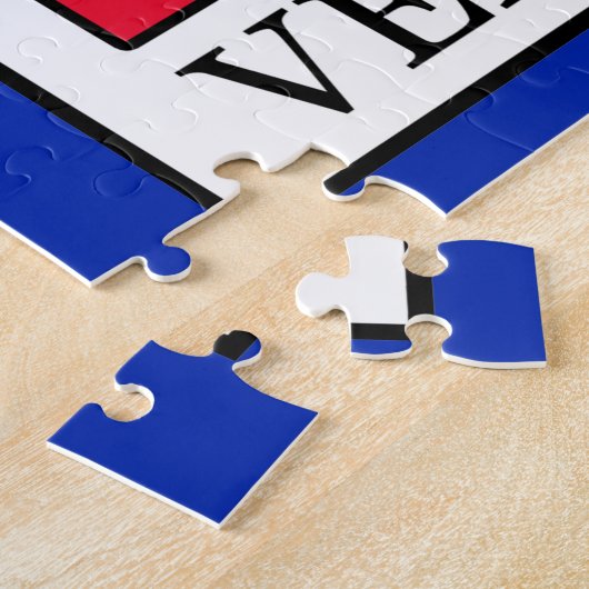 ベネズエラ ジグソーパズル (側面)