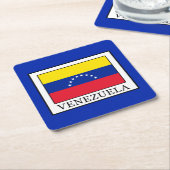 ベネズエラ スクエアペーパーコースター (アングル)