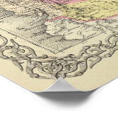 ベネズエラ、ニューグラナダ、エクアドル ポスター (角)