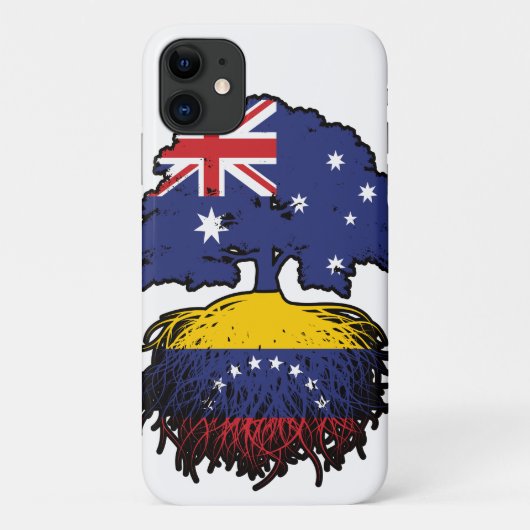 ベネズエラ・ベネズエラ・オーストラリア・オーストラリアの高木 Case-Mate iPhoneケース (裏面)