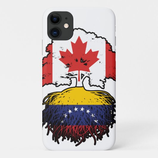 ベネズエラ・ベネズエラ・カナダ・カナダの木の根 Case-Mate iPhoneケース (裏面)