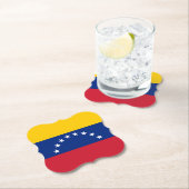 ベネズエラ（ベネズエラ）国旗 ペーパーコースター (インサイチュ)