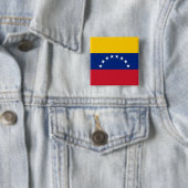 ベネズエラ(ベネズエラ)国旗 缶バッジ (インサイチュ)