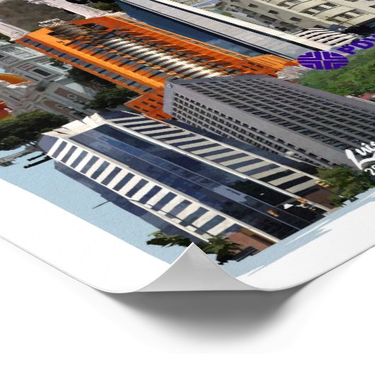 ベネズエラ ポスター (角)