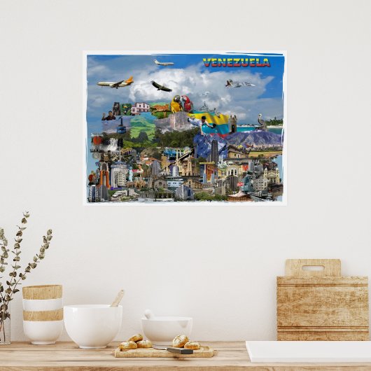 ベネズエラ ポスター (キッチン)