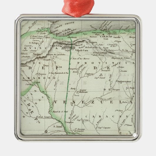 ベネズエラ メタルオーナメント (正面)