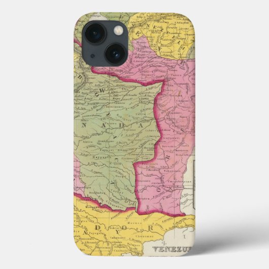 ベネズエラ、新しいグレナダ及びEquador Case-Mate iPhoneケース (裏面)
