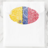 ベネズエラ 楕円形シール (バッグ)