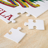 ベネズエラ-紋章か紋章付き外衣か旗または記号 ジグソーパズル (側面)