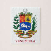 ベネズエラ-紋章か紋章付き外衣か旗または記号 ジグソーパズル (縦)