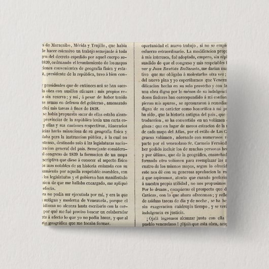 ベネズエラ 缶バッジ (正面)