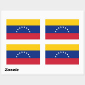 ベネズエラ 長方形シール (シート)