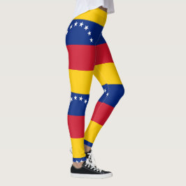 ベネズエラ- Bandera Venezolanaの旗 レギンス