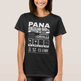 ベネズエラPana 100%ヴェネゾラナTシャツ Tシャツ