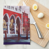 ベネチアチャーム キッチンタオル (四つ折り)