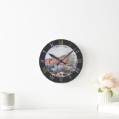 ベネチアングランド運河 ラウンド壁時計 (ホーム)
