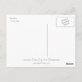 ベネチアンゴンドラ葉書 ポストカード (裏面)