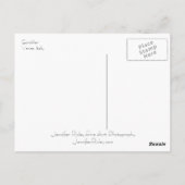 ベネチアンゴンドラ葉書 ポストカード (裏面)