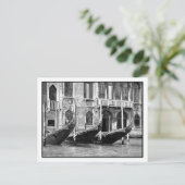 ベネチアンゴンドラ葉書 ポストカード (スタンド正面)