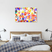 ベネチアンフローラガラス24x36 キャンバスプリント (インサイチュ (寝室))