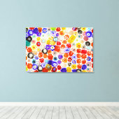 ベネチアンフローラガラス24x36 キャンバスプリント (インサイチュ (ウッドフロア))