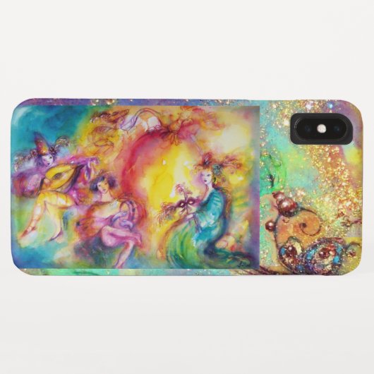 ベネチアンマスカレードダンス / カーニバルを燃やす Case-Mate iPhoneケース (裏面(横))