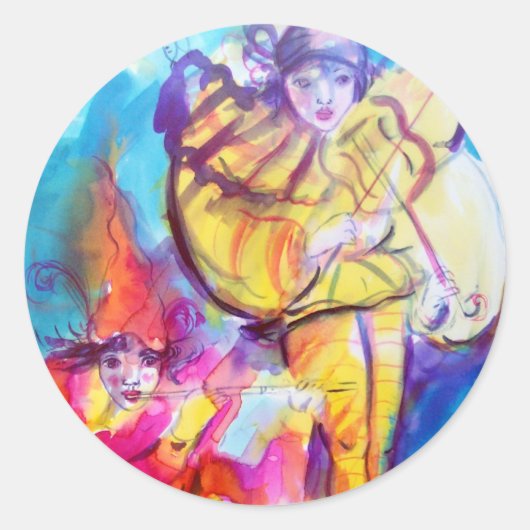 ベネチアンマスカレード/ミュージカルノクターン ラウンドシール (正面)