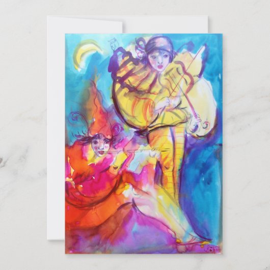 ベネチアンマスカレード/ミュージカルノクターン 案内状 (正面)