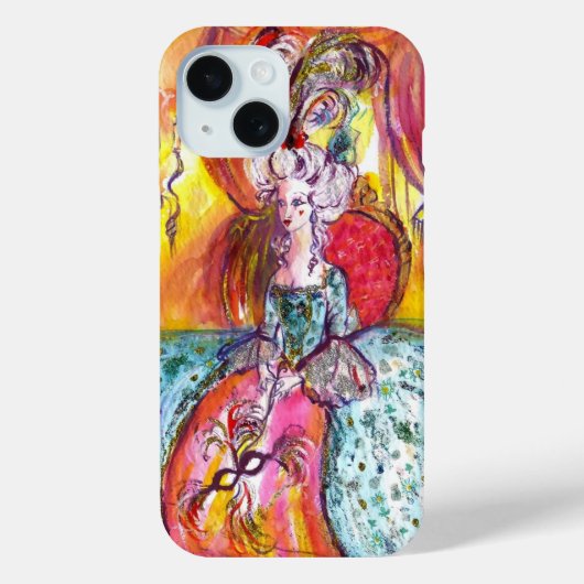 ベネチアンマスカレード Case-Mate iPhoneケース (裏面)