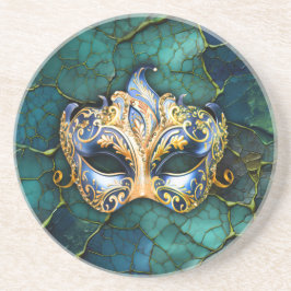 ベネチアンマスクアンドストーンコースター コースター