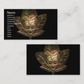 ベネチアンマスク名刺 名刺 (正面/裏面)