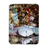 ベネチアンマスク2 マグネット (縦)