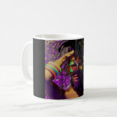 ベネチアンマスク コーヒーマグカップ (正面左)