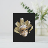 ベネチアンマスク ポストカード (スタンド正面)