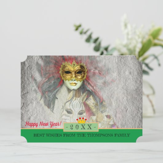 ベネチアンマスク&新年おめでとう！カード/イタリア シーズンカード (スタンド正面)